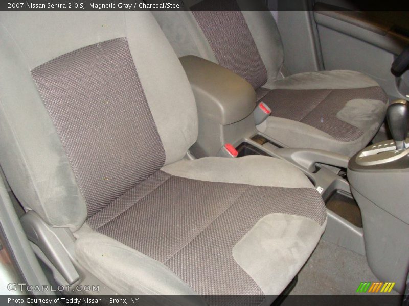 Magnetic Gray / Charcoal/Steel 2007 Nissan Sentra 2.0 S