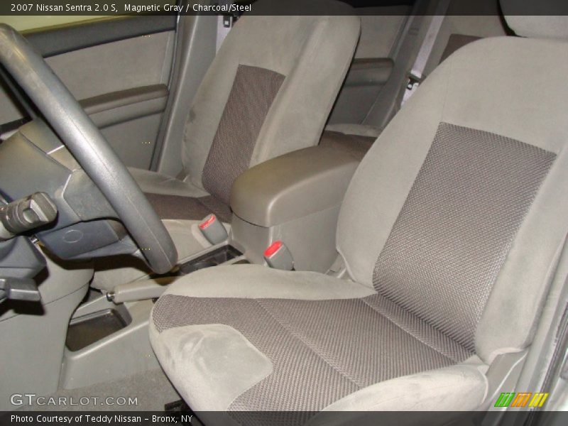 Magnetic Gray / Charcoal/Steel 2007 Nissan Sentra 2.0 S