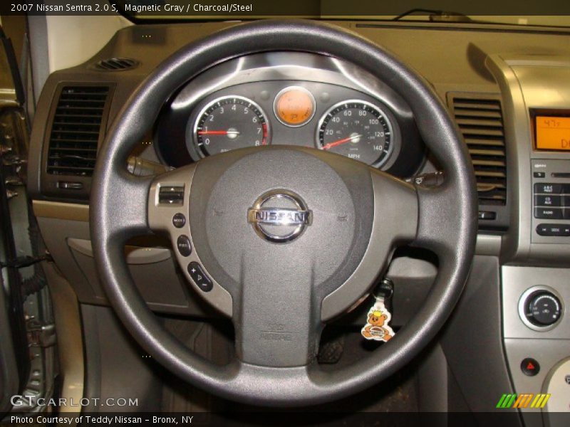 Magnetic Gray / Charcoal/Steel 2007 Nissan Sentra 2.0 S