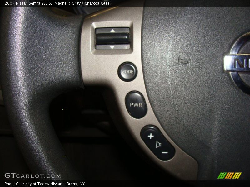 Magnetic Gray / Charcoal/Steel 2007 Nissan Sentra 2.0 S