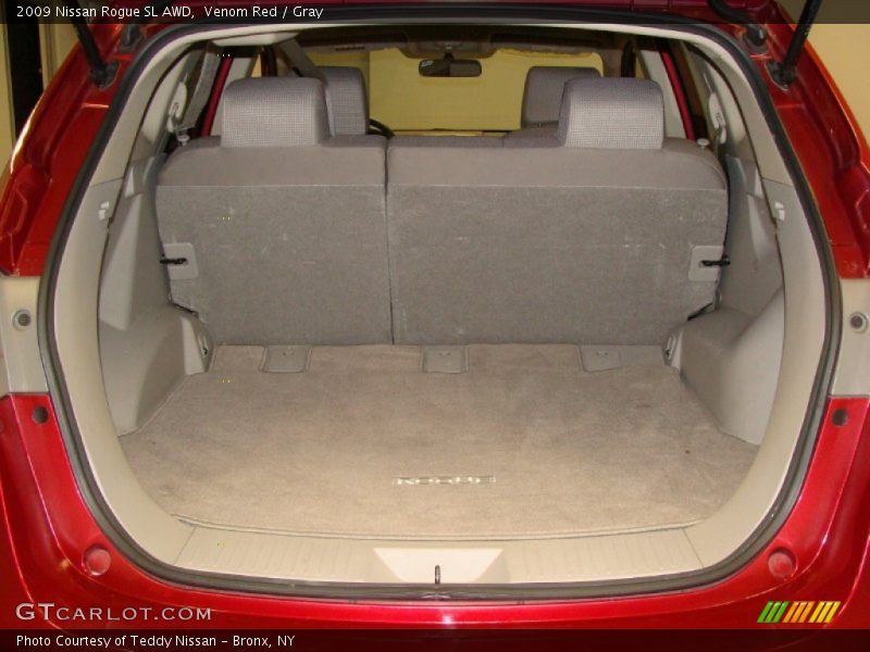 Venom Red / Gray 2009 Nissan Rogue SL AWD