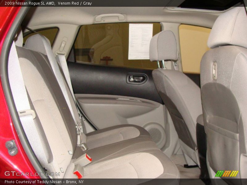 Venom Red / Gray 2009 Nissan Rogue SL AWD