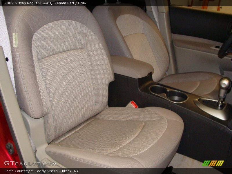 Venom Red / Gray 2009 Nissan Rogue SL AWD