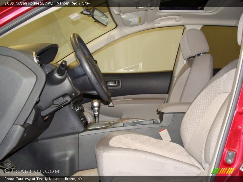 Venom Red / Gray 2009 Nissan Rogue SL AWD