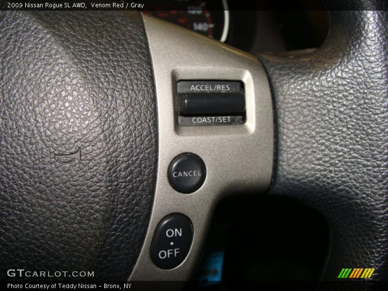 Venom Red / Gray 2009 Nissan Rogue SL AWD