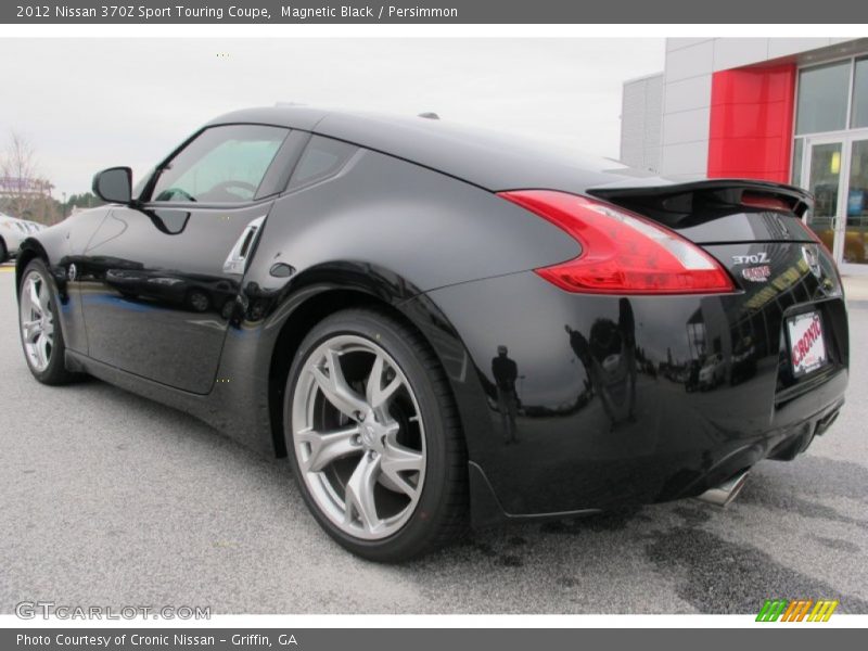 Magnetic Black / Persimmon 2012 Nissan 370Z Sport Touring Coupe