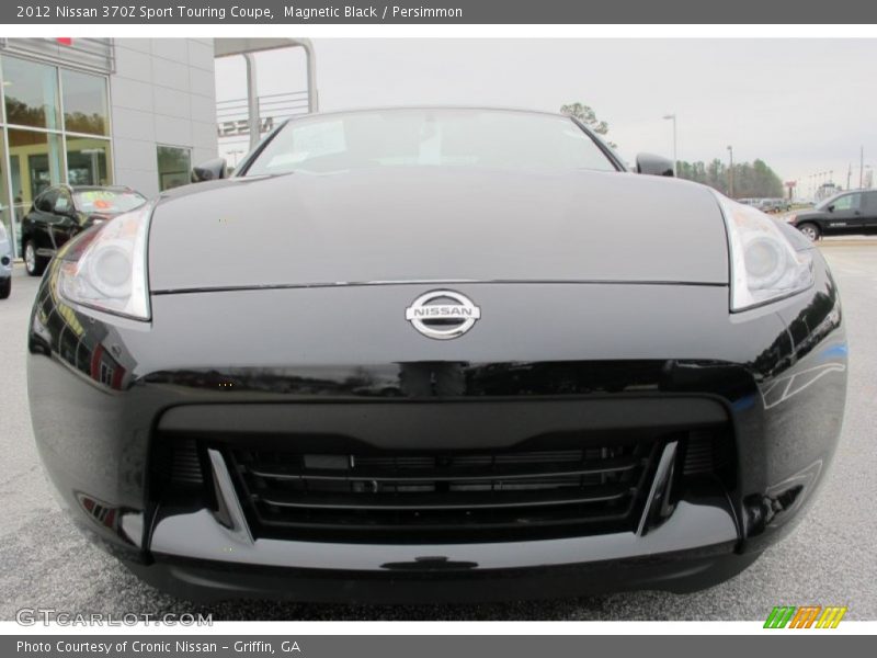 Magnetic Black / Persimmon 2012 Nissan 370Z Sport Touring Coupe