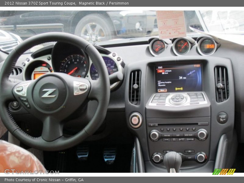Dashboard of 2012 370Z Sport Touring Coupe
