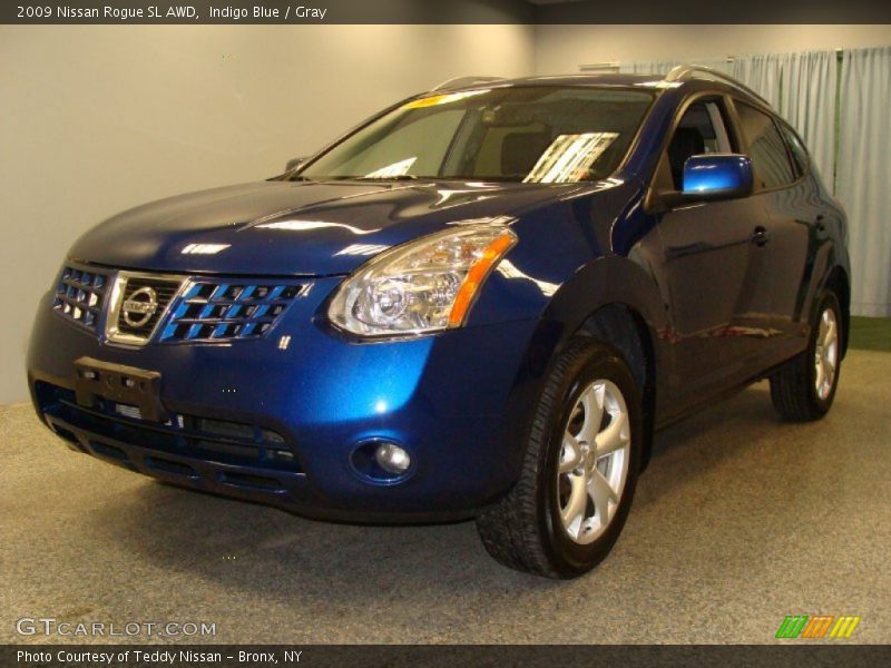 Indigo Blue / Gray 2009 Nissan Rogue SL AWD