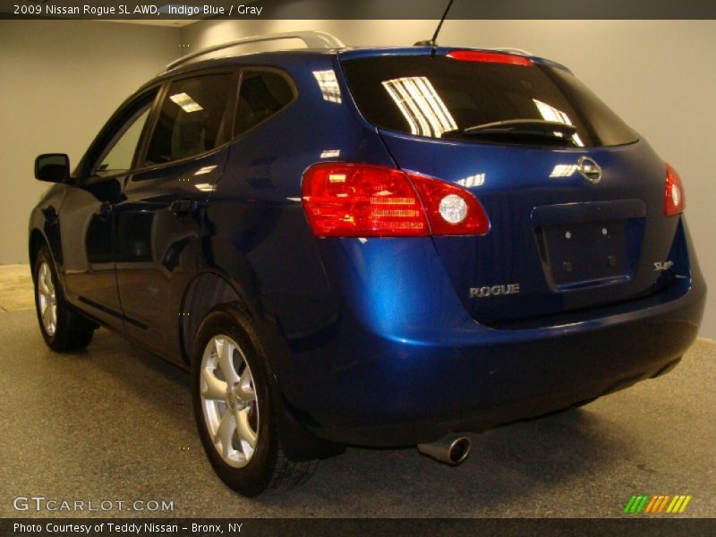 Indigo Blue / Gray 2009 Nissan Rogue SL AWD