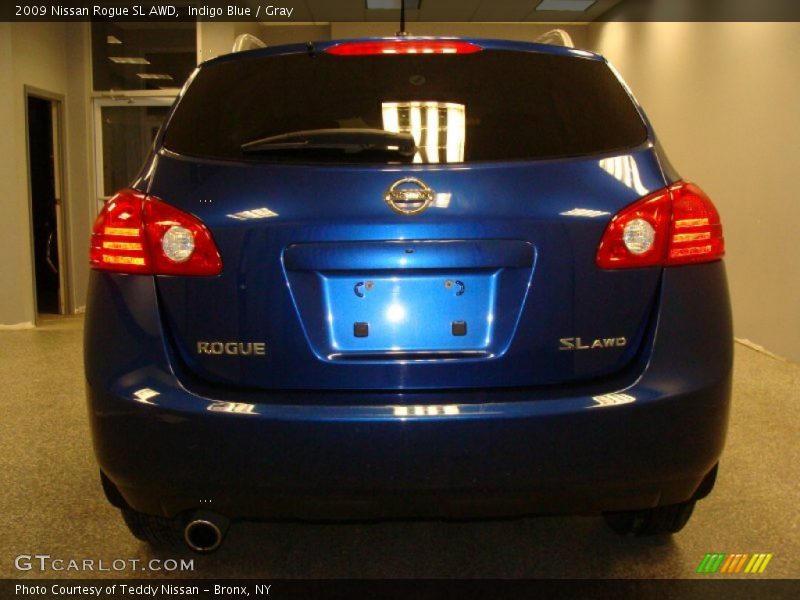 Indigo Blue / Gray 2009 Nissan Rogue SL AWD