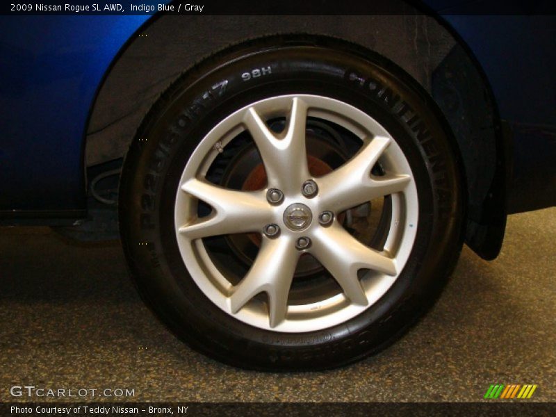 Indigo Blue / Gray 2009 Nissan Rogue SL AWD
