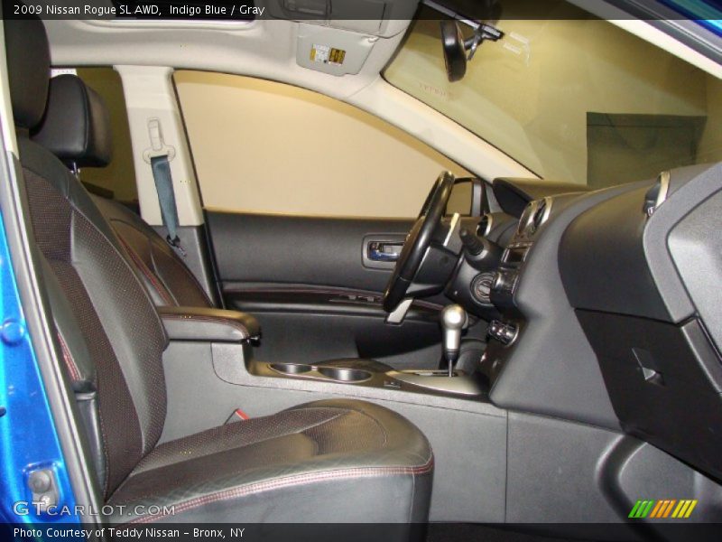 Indigo Blue / Gray 2009 Nissan Rogue SL AWD