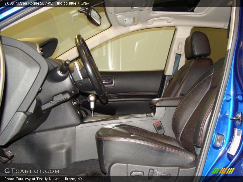 Indigo Blue / Gray 2009 Nissan Rogue SL AWD