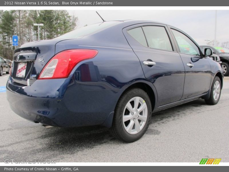  2012 Versa 1.6 SL Sedan Blue Onyx Metallic