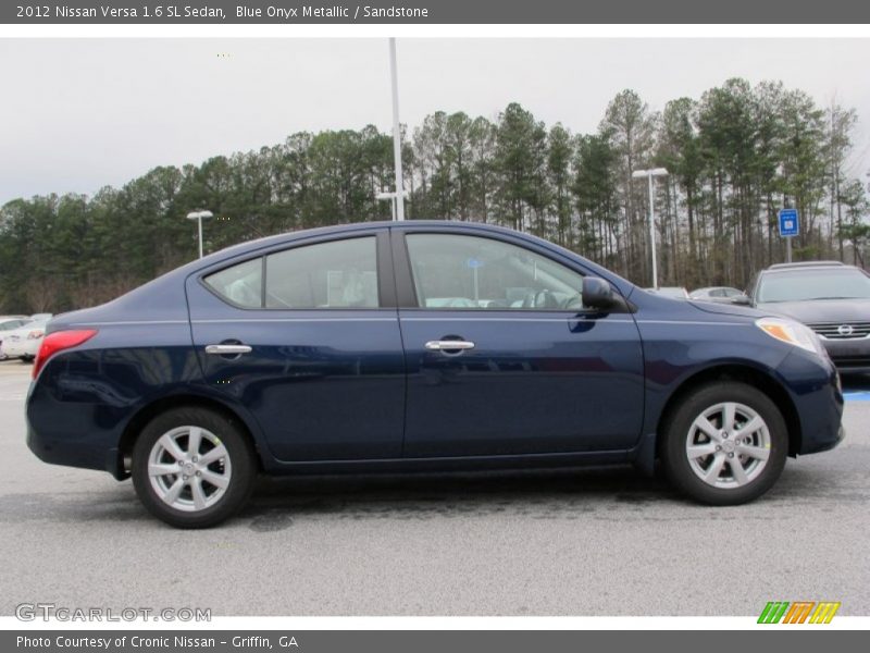  2012 Versa 1.6 SL Sedan Blue Onyx Metallic