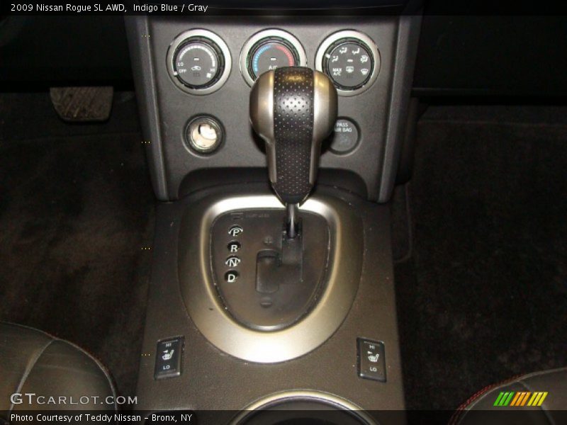 Indigo Blue / Gray 2009 Nissan Rogue SL AWD