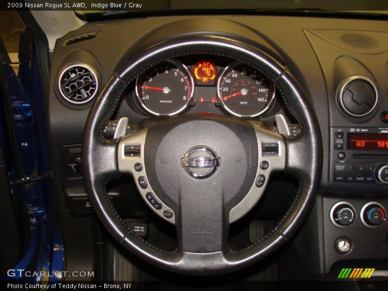 Indigo Blue / Gray 2009 Nissan Rogue SL AWD