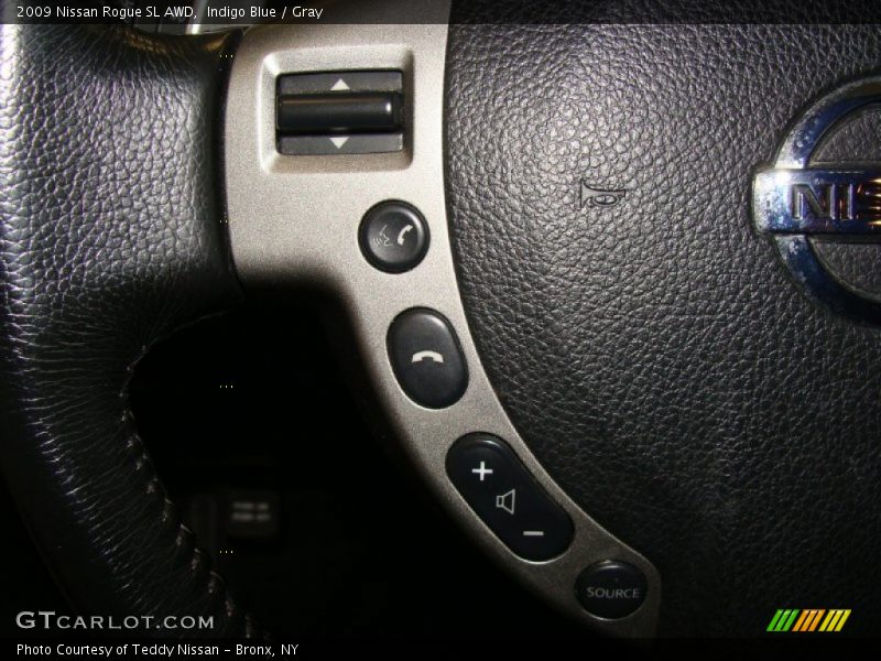 Indigo Blue / Gray 2009 Nissan Rogue SL AWD