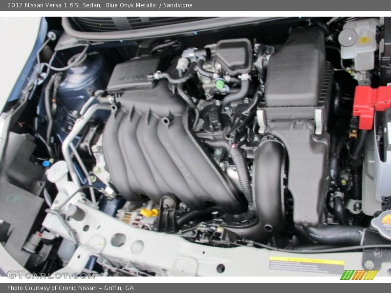  2012 Versa 1.6 SL Sedan Engine - 1.6 Liter DOHC 16-Valve CVTCS 4 Cylinder