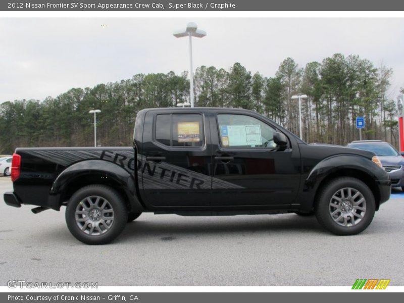 Super Black / Graphite 2012 Nissan Frontier SV Sport Appearance Crew Cab
