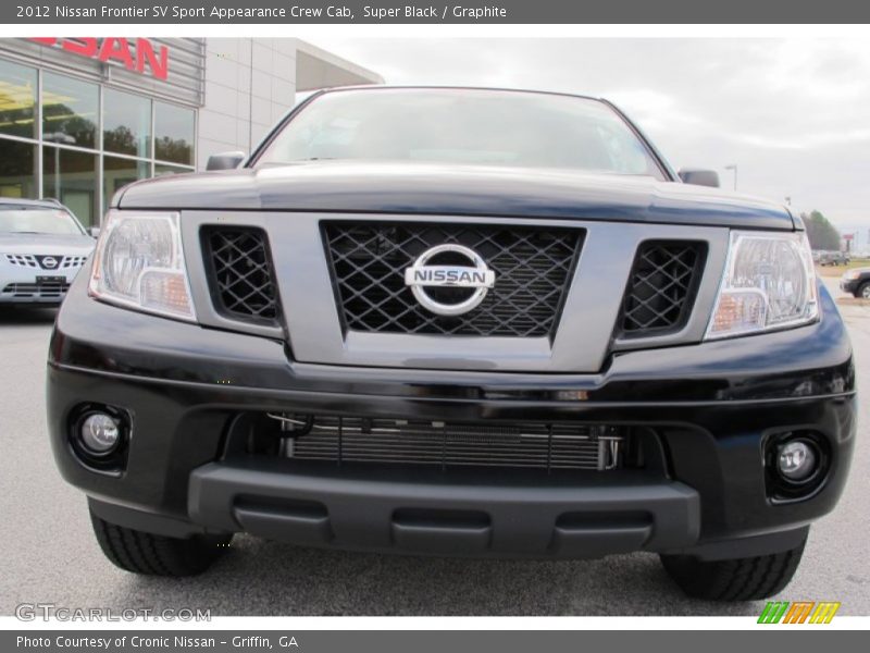 Super Black / Graphite 2012 Nissan Frontier SV Sport Appearance Crew Cab