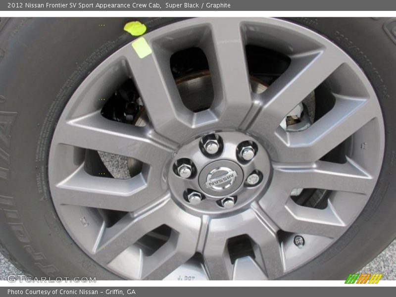 Super Black / Graphite 2012 Nissan Frontier SV Sport Appearance Crew Cab