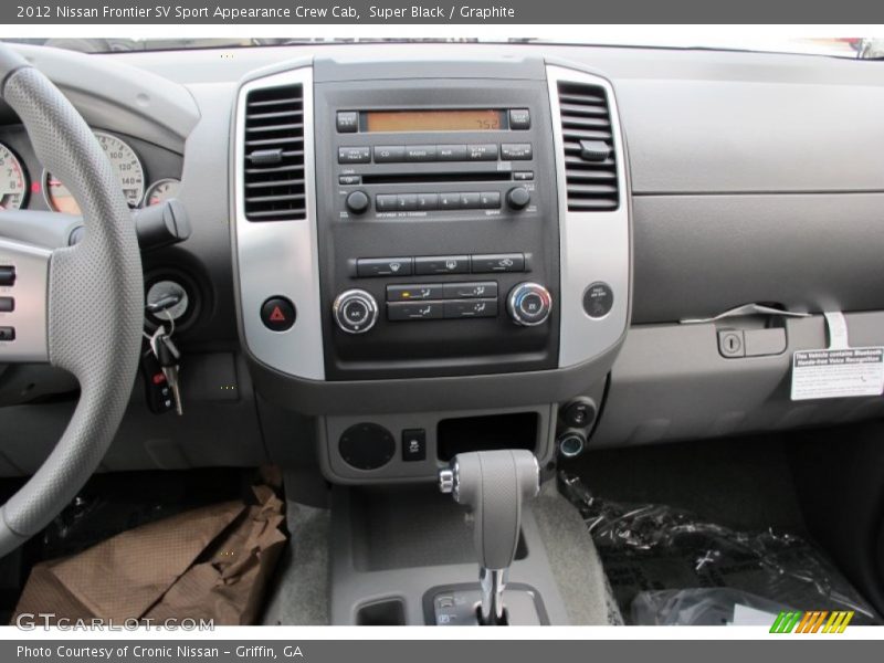 Super Black / Graphite 2012 Nissan Frontier SV Sport Appearance Crew Cab