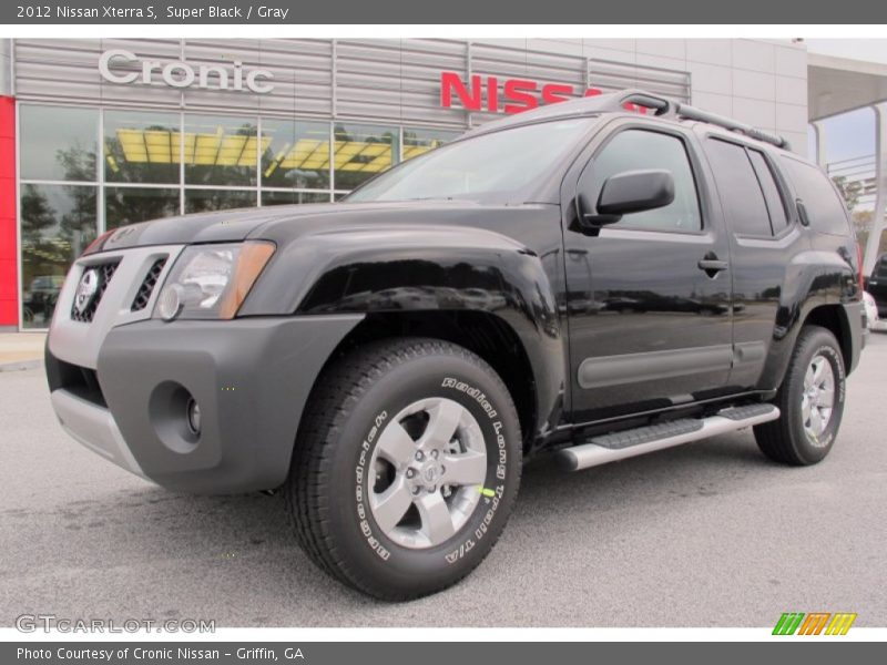 Super Black / Gray 2012 Nissan Xterra S