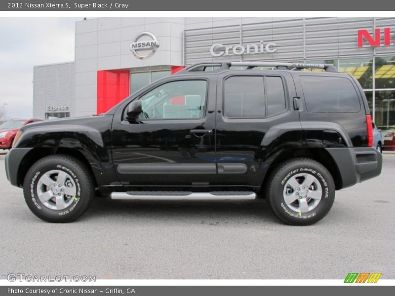 Super Black / Gray 2012 Nissan Xterra S