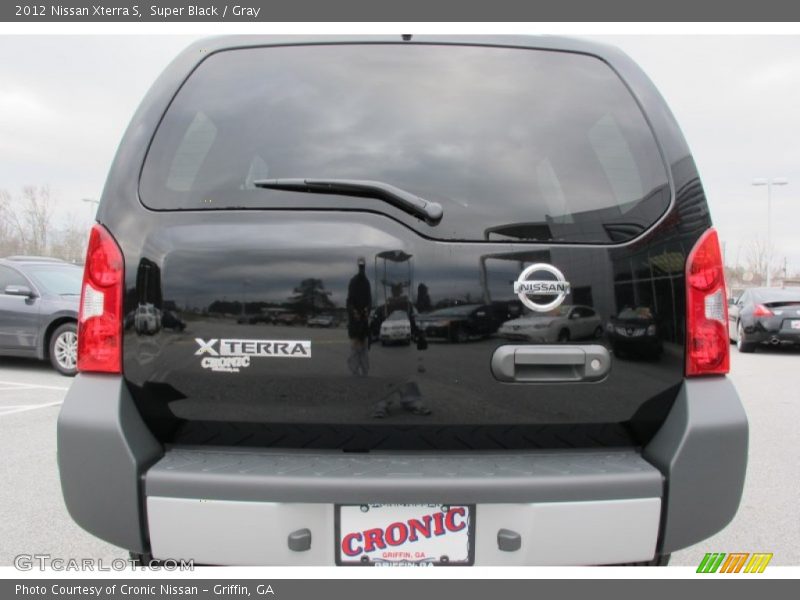 Super Black / Gray 2012 Nissan Xterra S