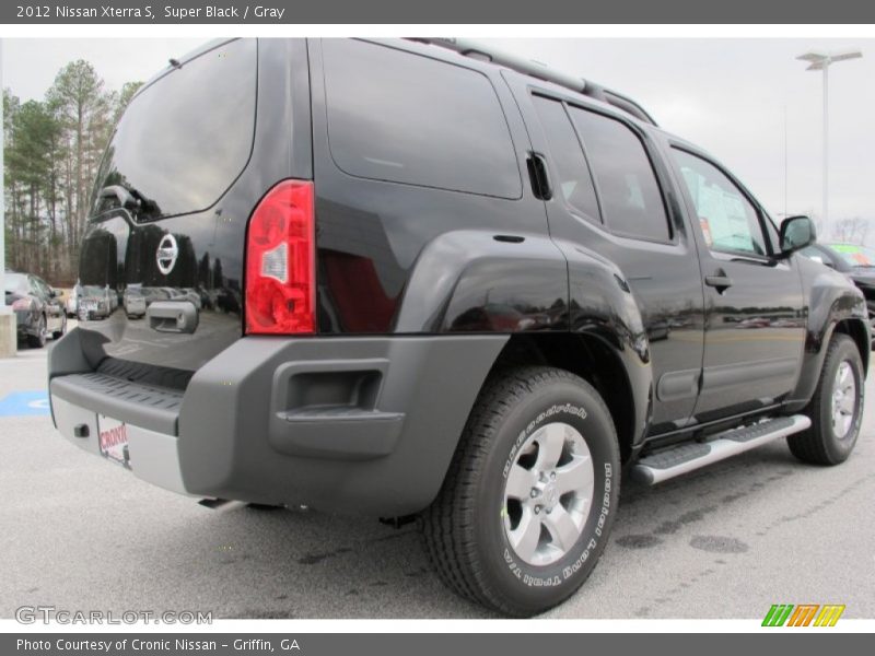 Super Black / Gray 2012 Nissan Xterra S