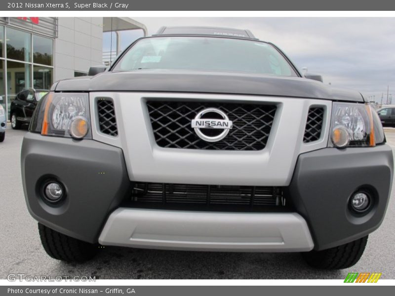 Super Black / Gray 2012 Nissan Xterra S