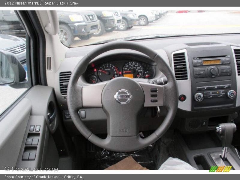 Super Black / Gray 2012 Nissan Xterra S