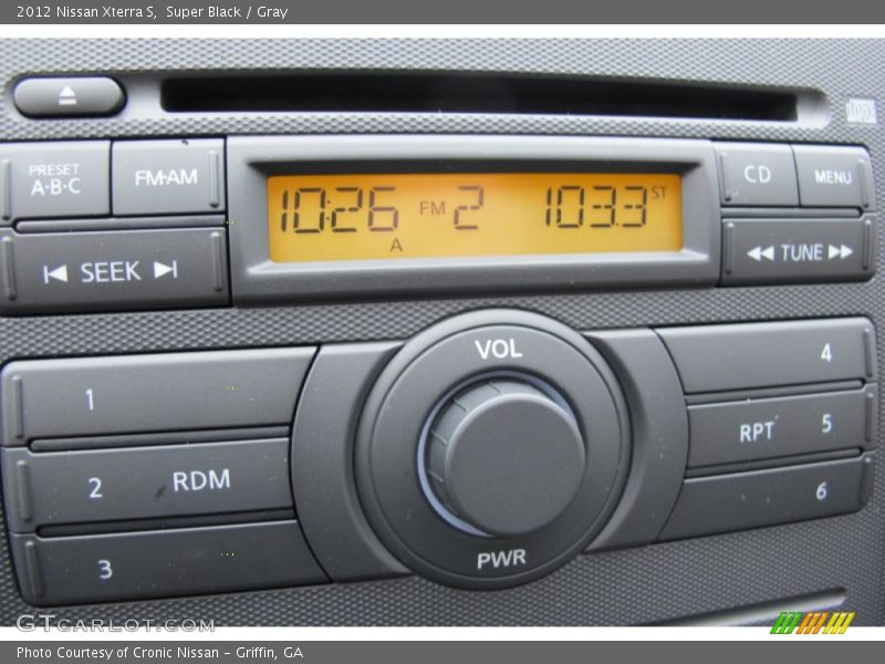 Super Black / Gray 2012 Nissan Xterra S