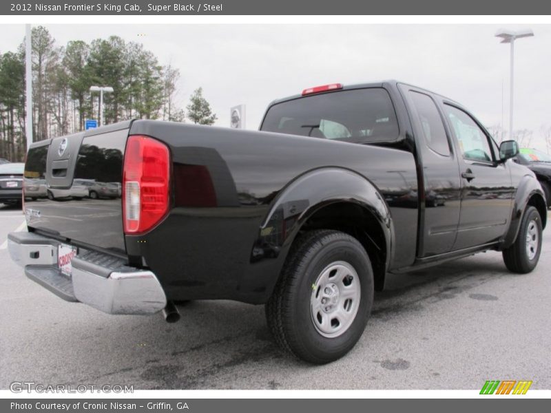 Super Black / Steel 2012 Nissan Frontier S King Cab