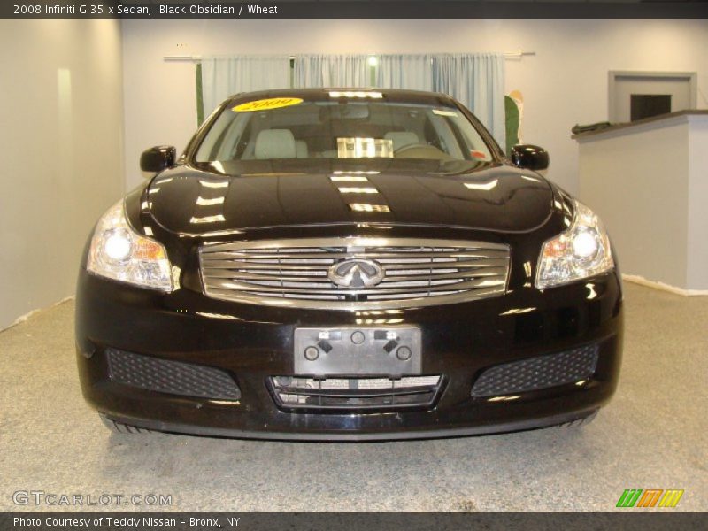 Black Obsidian / Wheat 2008 Infiniti G 35 x Sedan