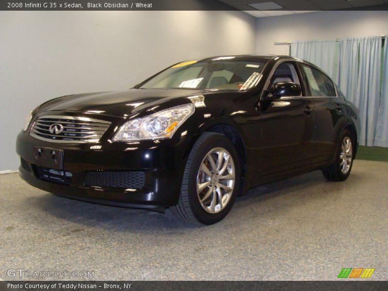 Black Obsidian / Wheat 2008 Infiniti G 35 x Sedan