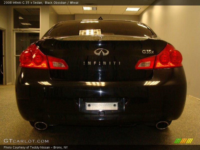 Black Obsidian / Wheat 2008 Infiniti G 35 x Sedan