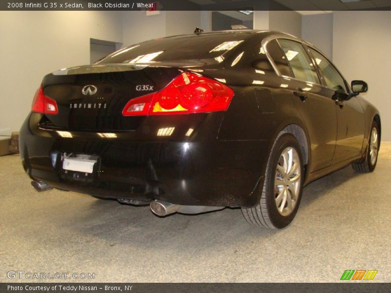 Black Obsidian / Wheat 2008 Infiniti G 35 x Sedan
