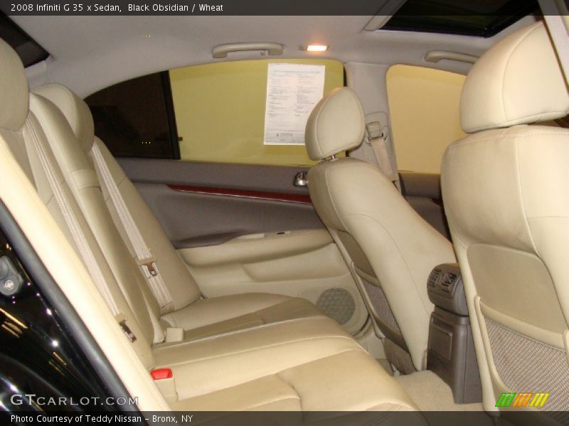 Black Obsidian / Wheat 2008 Infiniti G 35 x Sedan