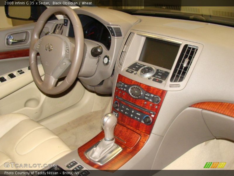 Black Obsidian / Wheat 2008 Infiniti G 35 x Sedan