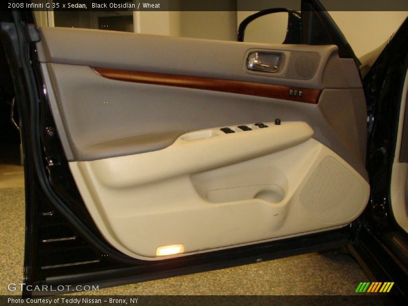 Black Obsidian / Wheat 2008 Infiniti G 35 x Sedan