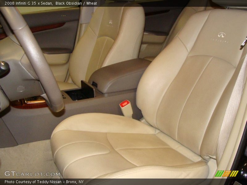 Black Obsidian / Wheat 2008 Infiniti G 35 x Sedan