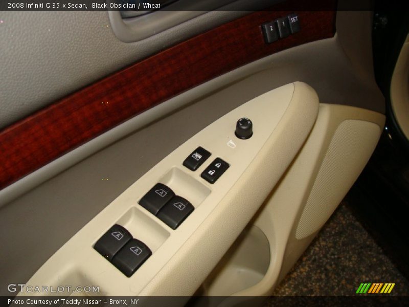 Black Obsidian / Wheat 2008 Infiniti G 35 x Sedan