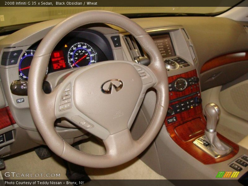 Black Obsidian / Wheat 2008 Infiniti G 35 x Sedan