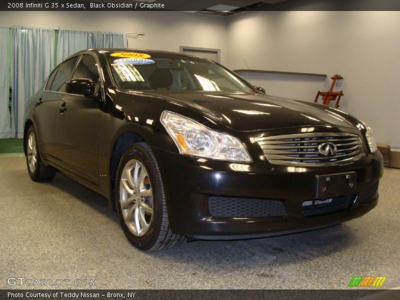 Black Obsidian / Graphite 2008 Infiniti G 35 x Sedan