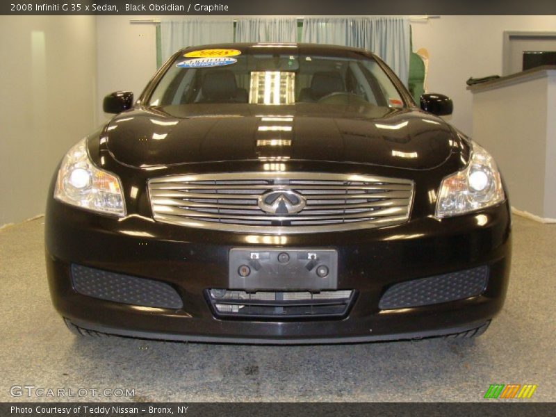 Black Obsidian / Graphite 2008 Infiniti G 35 x Sedan