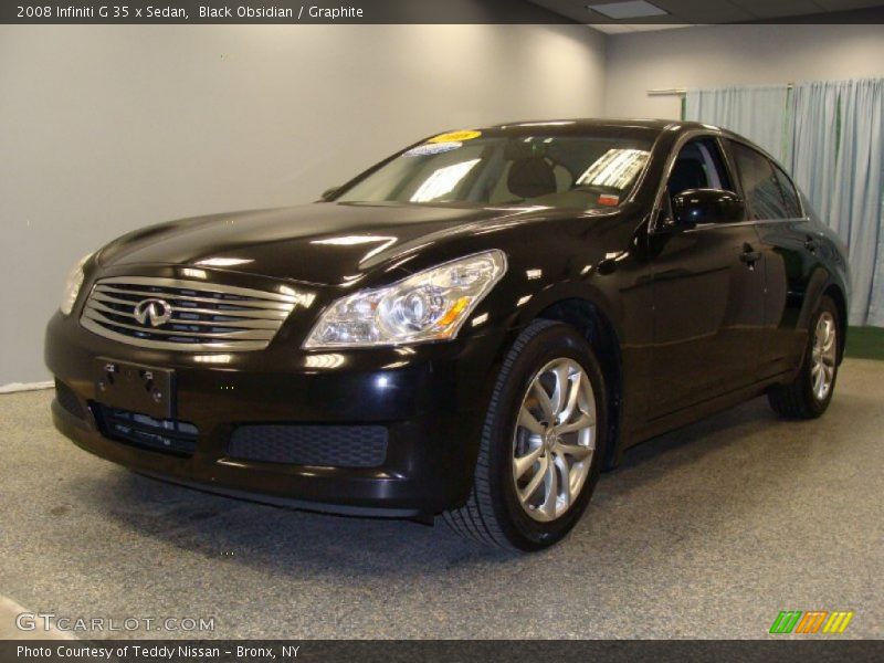 Black Obsidian / Graphite 2008 Infiniti G 35 x Sedan