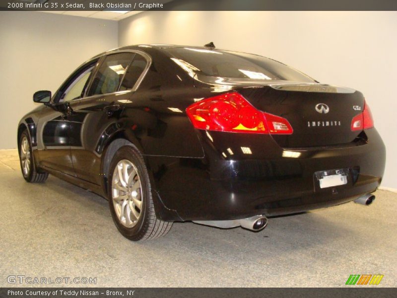 Black Obsidian / Graphite 2008 Infiniti G 35 x Sedan